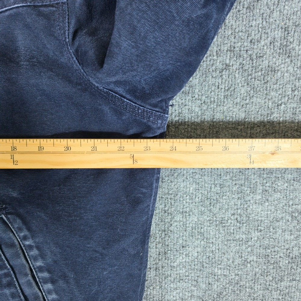 Vintage Carhartt J14 MDT Midnight Navy Santa Fe Jacket Mens Size Medium 90s Y2K - Picture 8 of 9